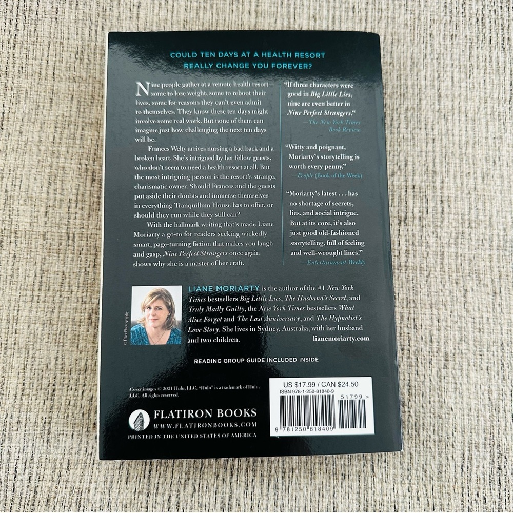 Nine Perfect Strangers Book - Picture 4 of 4